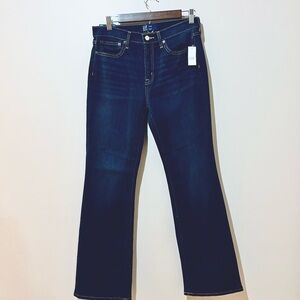 NWT GAP Dark Indigo Women's Flare Jeans